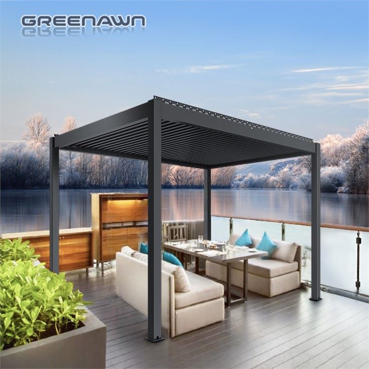 Sistem Tenda Pergola Bermotor