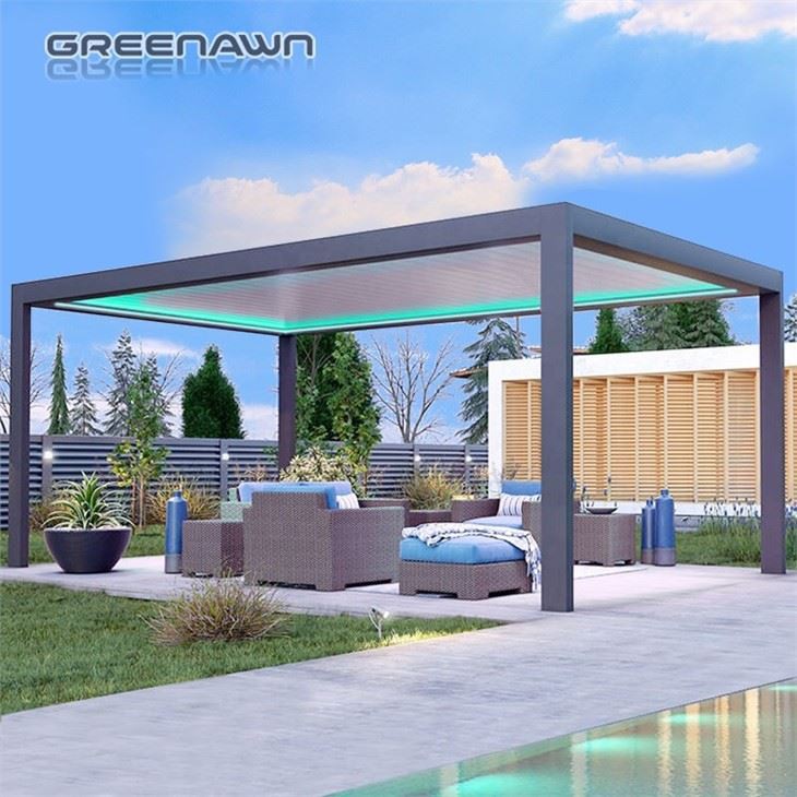 Motorized Pergola Awning Systems