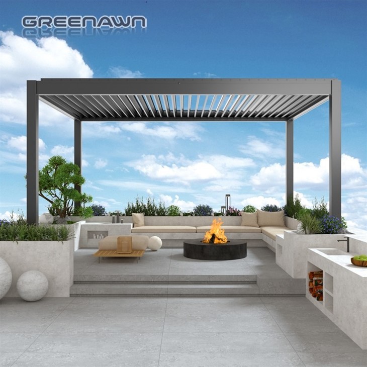 Best Garden Outdoor Pergola With Metal Roof